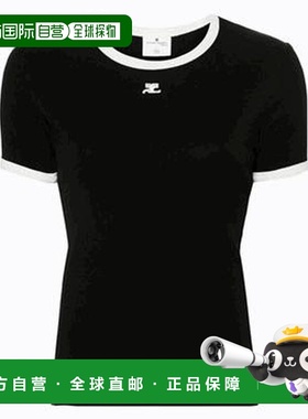 1h可退 香港直邮Courreges 女士 短袖T恤 VESJTS017JS0070