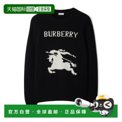 1h可退 香港直邮BURBERRY/博柏利 圆领毛衣 Men crov
