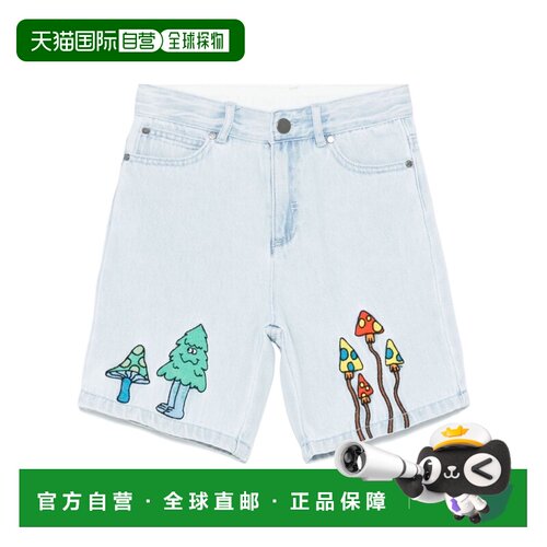 1h可退 香港直邮Stella McCartney 腰带环牛仔短裤 TW6P29Z0746