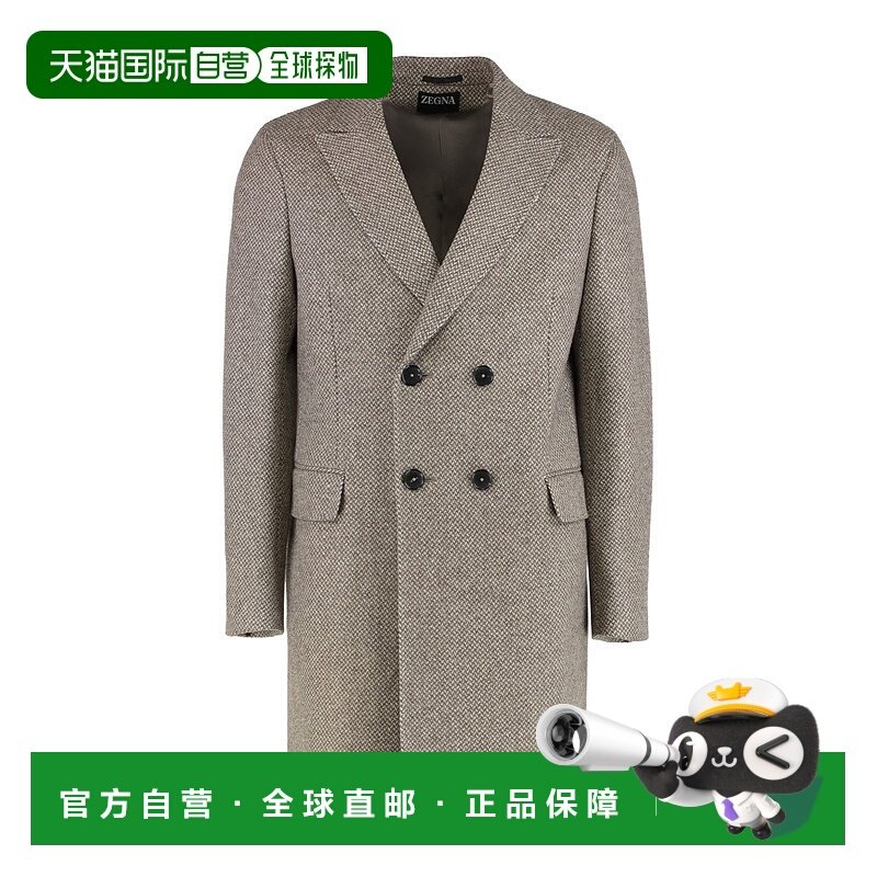 香港直邮Zegna 长袖大衣 4DG4G0297722A2杰尼亚男装西装