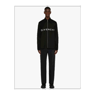 香港直邮Givenchy 拉链衬衫 BM60TL1YC8长袖男装 【付后1h可退】