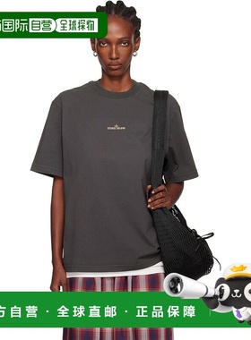 1h可退 香港直邮Stone Island 石头岛 女士 灰色 2100037 Combed