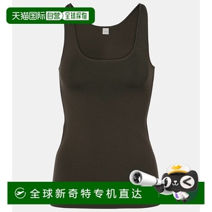 004162 1小时内可退 针织背心上衣 香港直邮TOTÊME brown棕 女士
