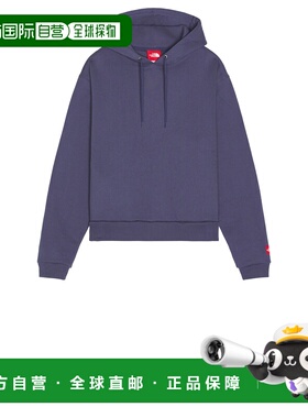 1h可退 香港直邮the north face 北面 男士 红色方形连帽衫 NF0A8