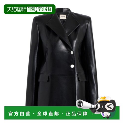 1h可退 香港直邮KHAITE 女士西服 6195960200 AW2025 黑色 Elona