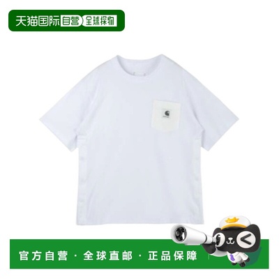 香港直邮Sacai SACAI X CARHARTT WIP圆领T恤 2500995S短袖