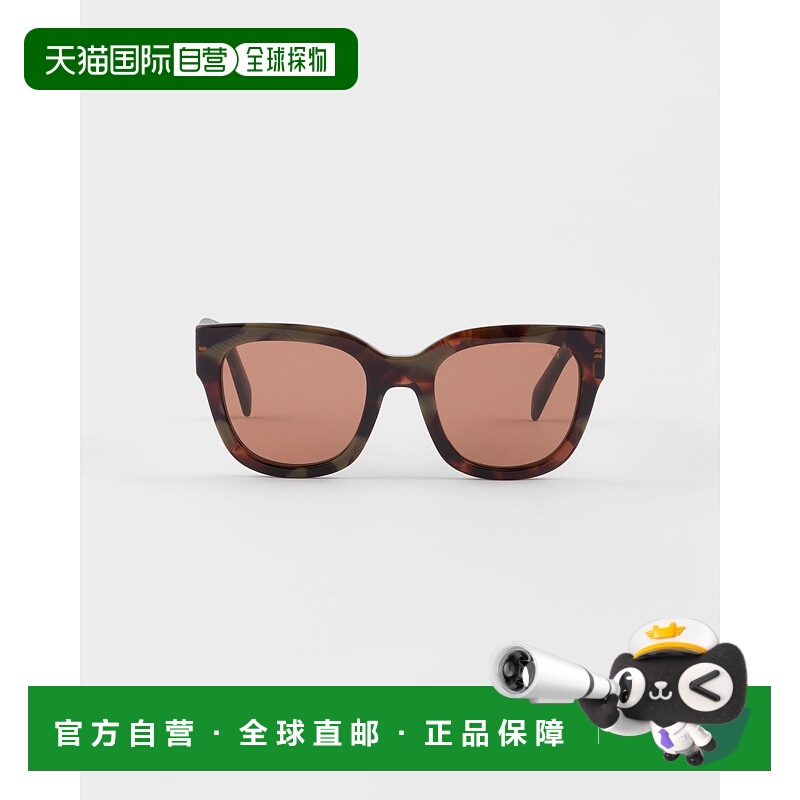 欧洲直邮PRADA (2025) 带 Prada 标志的太阳镜