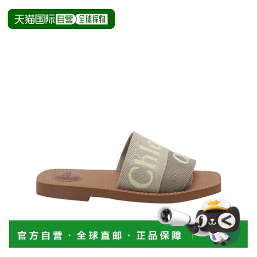 Chloe WOODY平底拖鞋 C23U188EF凉拖一脚蹬凉拖鞋 【付后1h可退】