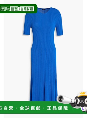1h可退 香港直邮JOSEPH 约瑟夫 女士 罗纹针织中长连衣裙 JF00851