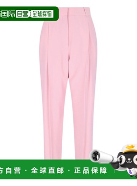 1h可退 香港直邮mcqueen 亚历山大 麦昆 女士 腰带环休闲裤 78072