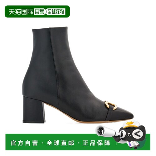 Salvatore Ferragamo 徽标短筒靴 01H633 【付后1h可退】