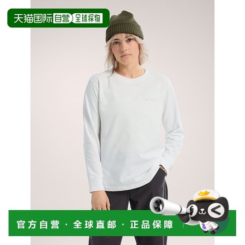 欧洲直邮arc'teryx始祖鸟 Kragg女士长袖攀岩纯棉T恤透气新款户外