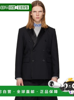 1h可退 香港直邮Sacai 男士 黑色 Suiting 西装外套 2603896M
