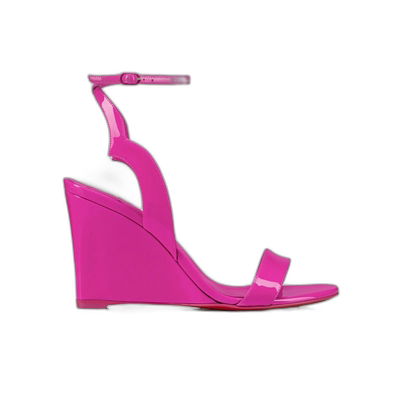 香港直邮Christian Louboutin 坡跟凉鞋 3230041