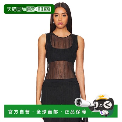 香港直邮Simkhai 女士 Oakley 背心 2242118K black黑色 舒适时尚