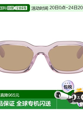 1h可退 香港直邮versace 范思哲 女士 紫色 Medusa Biggie 太阳镜