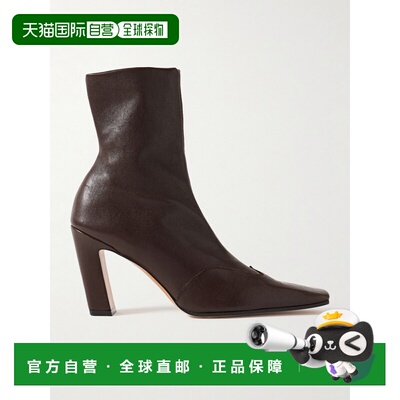 美国直邮KHAITE 女士 NEVADA 皮质短靴女靴 F1067【付后1h可退】