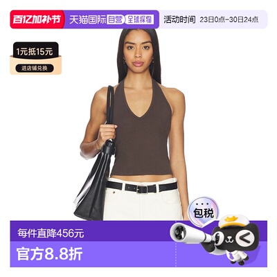 1h可退 香港直邮NILI LOTAN 女士 Britt 挂脖上衣 13047K156背心