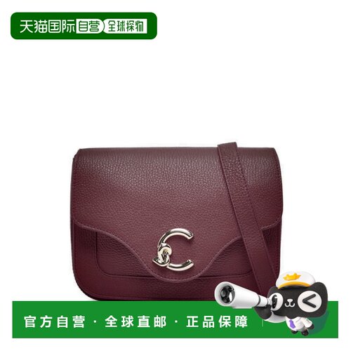 香港直邮COCCINELLE 女士单肩包 E1SSL150101V87 AW2025 紫红色