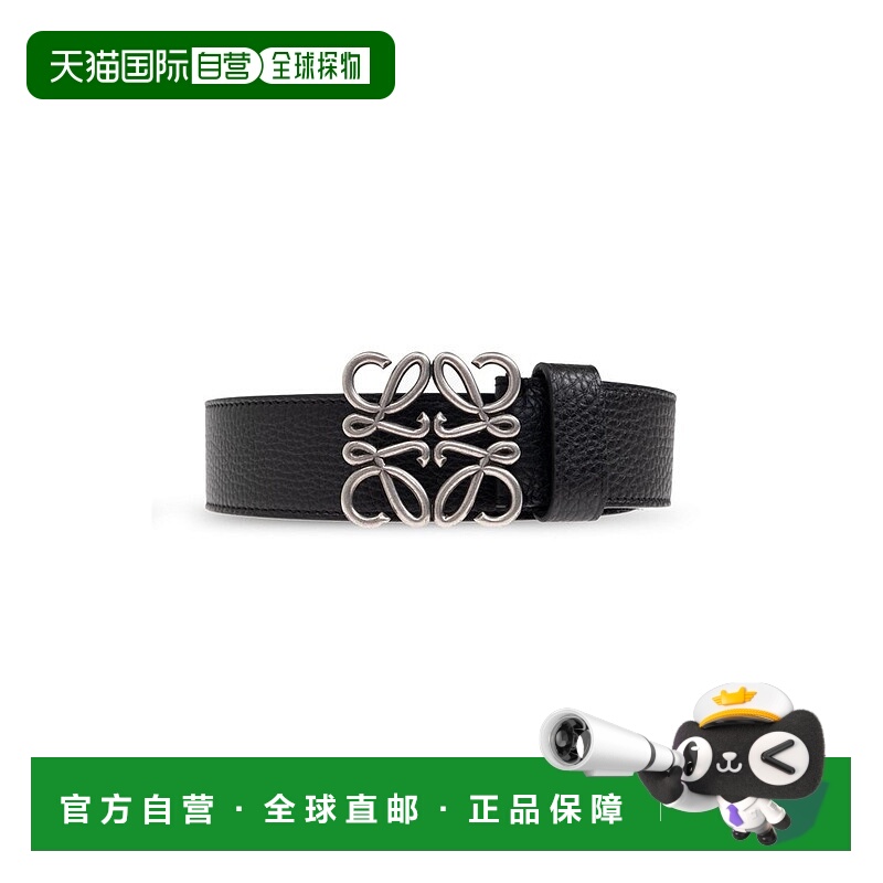 1h可退 香港直邮LOEWE 罗意威 男士 標誌牌腰帶 E821238X210BLACK