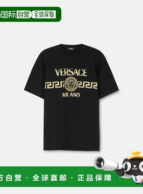 欧洲直邮VERSACE 范思哲 25秋冬 1013302-1A16705_1B000 男士 短T