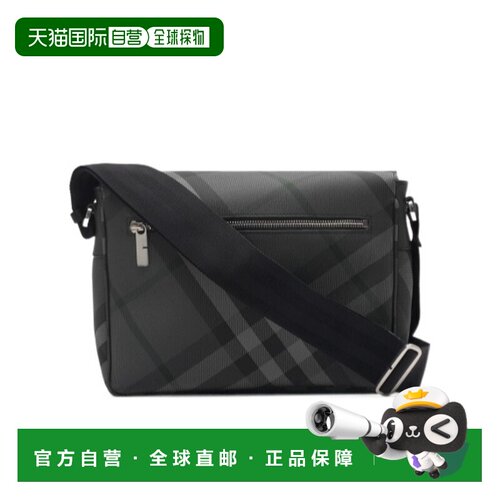 1h可退 香港直邮25FW Grid 斜挎包 Men手提包单肩包