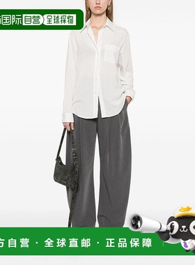 1h可退 香港直邮Pinko 品高 女士 长袖衬衫 103708A273 white白色