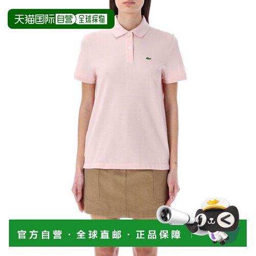香港直邮LACOSTE 女士POLO衫 PF7839ADY SS2026 紫支付后1h可退