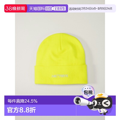 欧洲直邮Arc'teryx始祖鸟 Text pattern be文字图案无边帽
