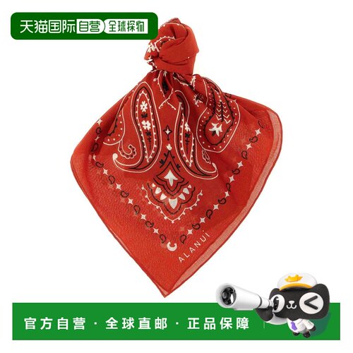 香港直邮ALANUI 女士围巾 LWMI003E26FAB0012584 AW2026 红色