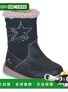 欧洲直邮Tom Tailor  女童 长筒靴 72307