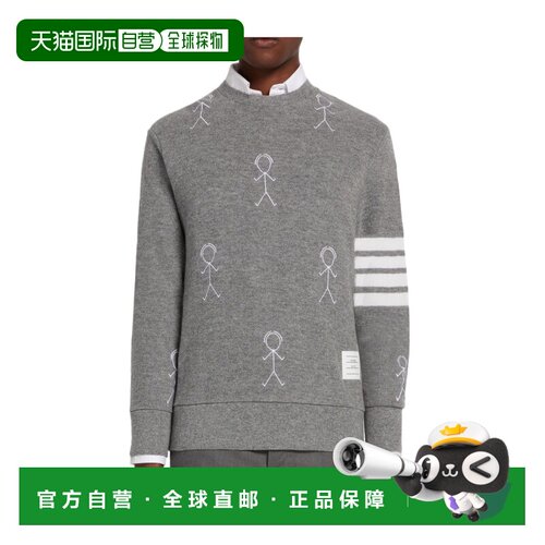 香港直邮Thom Browne 徽标细节套衫 MJT298E10074【付后1h可退】