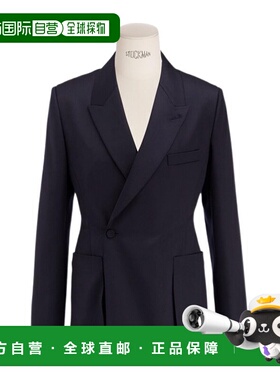 香港直邮DIOR 迪奥 男士 纽扣细节西装外套 443C272A626