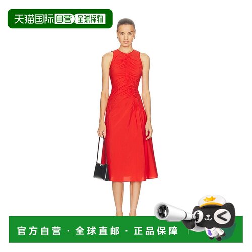 香港直邮THEORY 希尔瑞 女士 褶皱背心连衣裙 P0504605