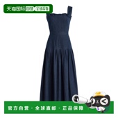 1h可退 褶裥棉质青年布斜纹布中 女士 香港直邮CAROLINA HERRERA