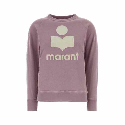 香港直邮ISABEL MARANT 女士 Millyny 淡紫色棉混纺卫衣 SW0160FA