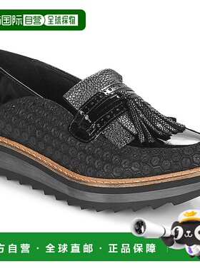 欧洲直邮Regard 女士 乐福鞋 RINOVI V2 NERO COMET一脚蹬皮鞋