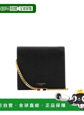 香港直邮Thom Browne 汤姆 布朗 女士 LOGO卡包 FAW103A00198拉链