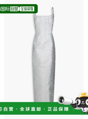 1h可退 香港直邮EMILIA WICKSTEAD 女士 Sharon 金属感泡泡纱长款