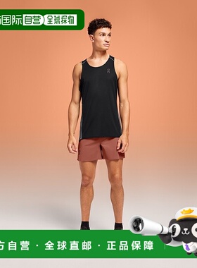 自营欧洲直邮On昂跑 Performance系列男士黑色/曜石黑再生聚酯纤