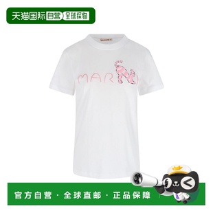 女士 玛尼 動物字母標誌 THJE0293S3U 1h可退 卹 香港直邮Marni