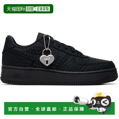 香港直邮Nike 耐克 女士 黑色 Air Force 1 '07 SE Valentine's D