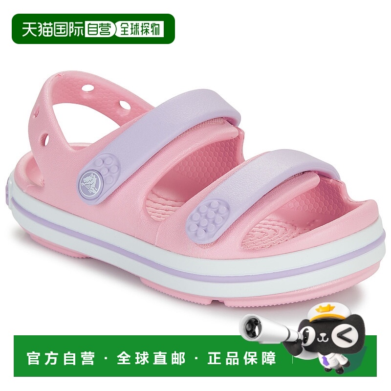 欧洲直邮Crocs 卡骆驰 Crocband Cruiser Sandal T 女童鞋子凉鞋