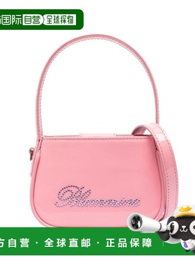 香港直邮Blumarine 蓝色情人 女士 徽标单肩包斜挎包 4W001A