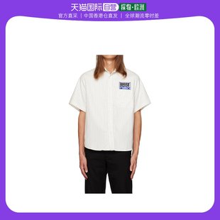 香港直邮Rhude RHPF23SR08172128 衬衫 条纹短袖