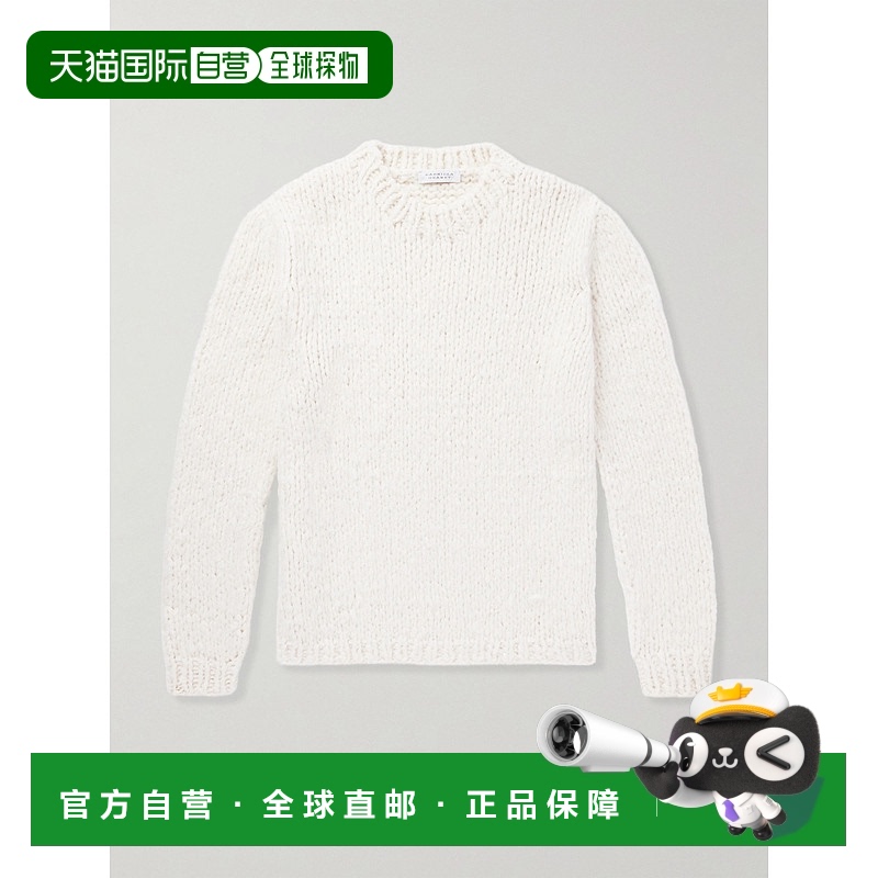 1h可退 香港直邮Gabriela Hearst 男士 Lawrence 羊绒毛衣 X00913