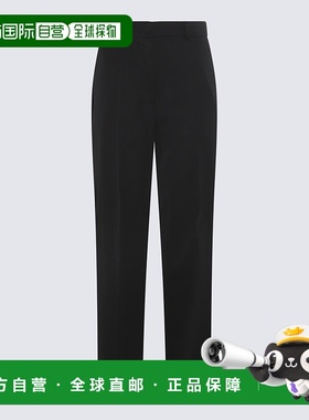 1h可退 欧洲直邮LANVIN 女士休闲裤 RWTR0010571110羊毛直筒裤