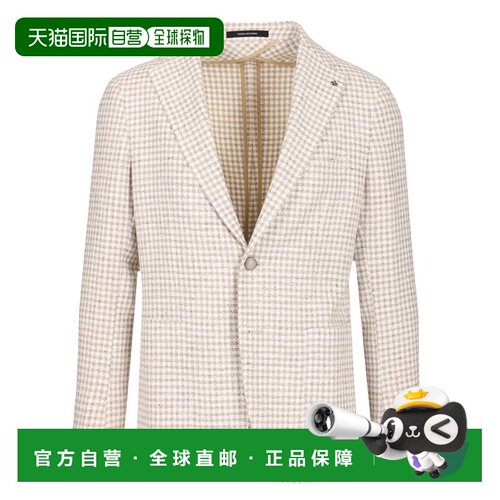 香港直邮TAGLIATORE 男士夹克 1SMC22KET957 SS2025 浅棕色 Class