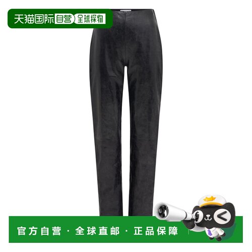 香港直邮MARINE SERRE 女士休闲裤 WPA163ACLEA0071BK99 AW2025