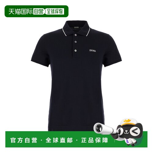 1h可退 香港直邮Z ZEGNA 男士T恤 B746E7358A5B09 AW2025 黑色 弹